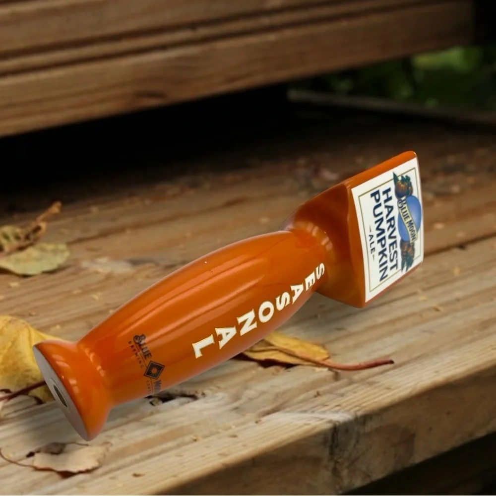Blue Moon Seasonal Harvest Pumpkin Ale Tap Handle Breweriana